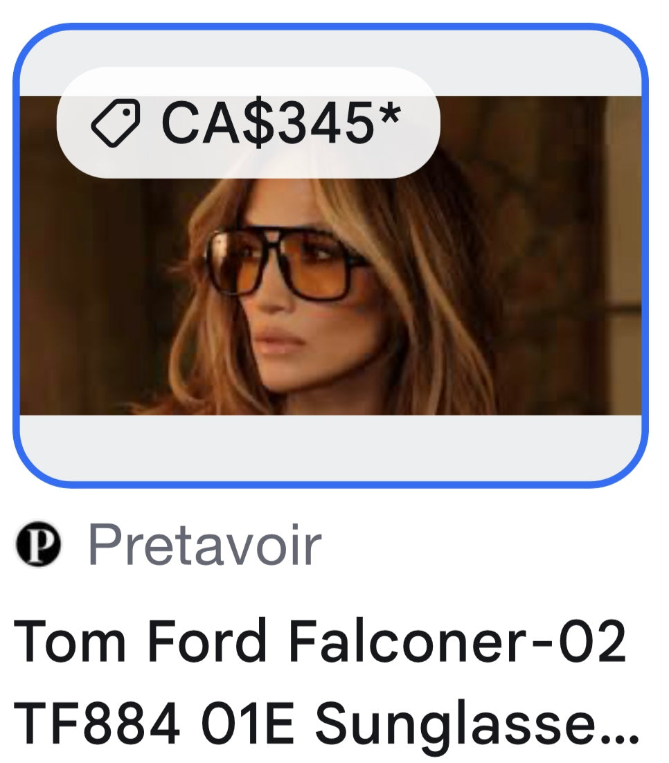 *Falconer Dupe Sunglasses