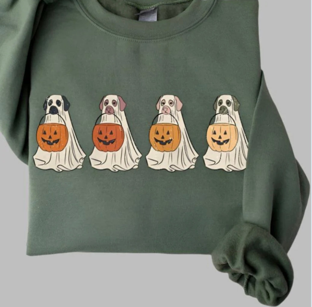 Ghost Puppy Crewneck