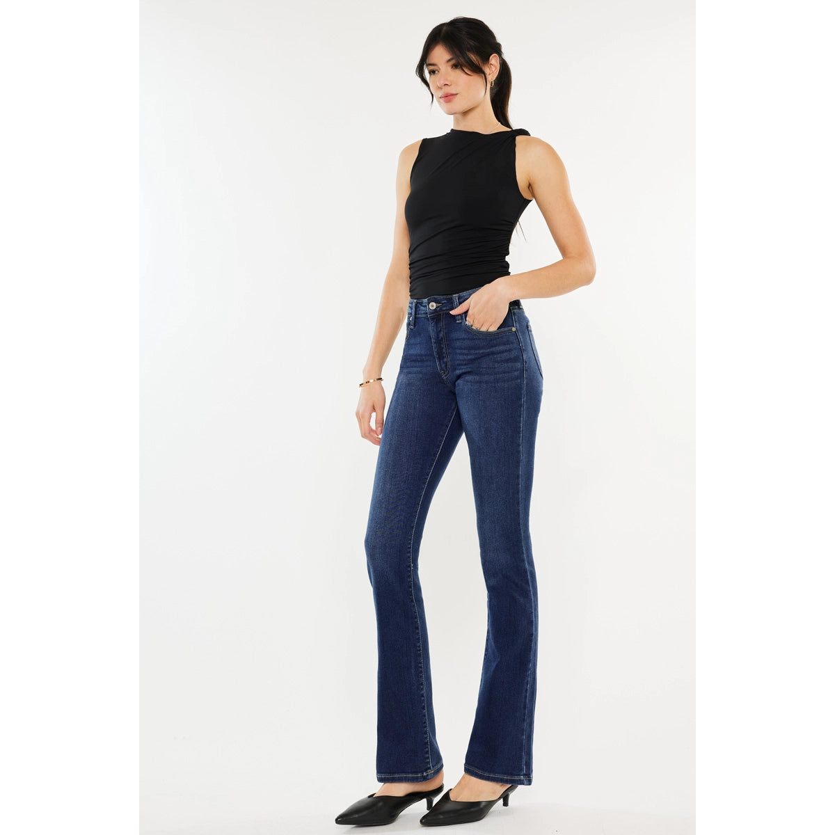 KanCan High Rise Bootcut Jean