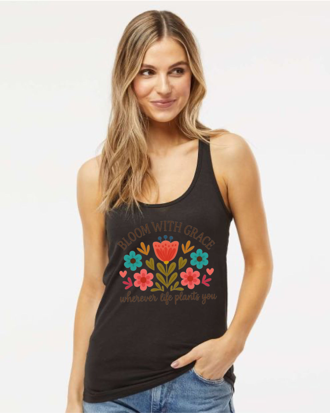 Bloom With Grace Tank Top
