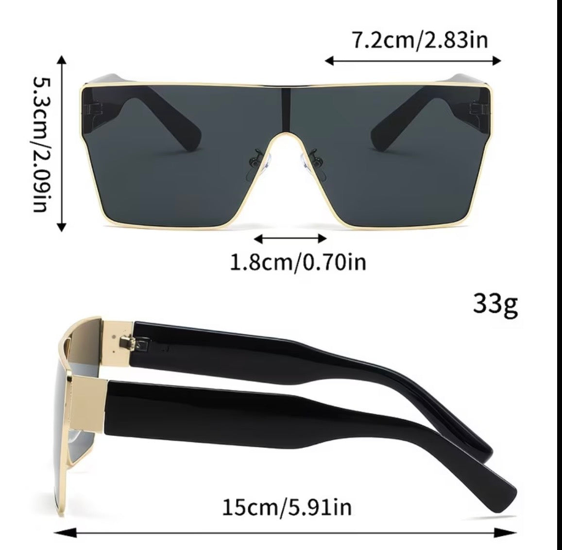Retro Cristiano Sunglasses