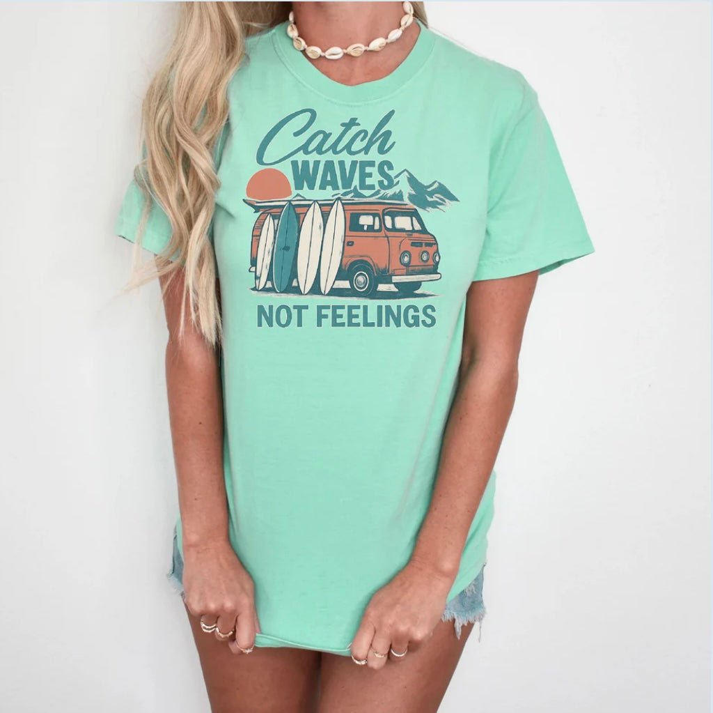 Catch Waves Tee