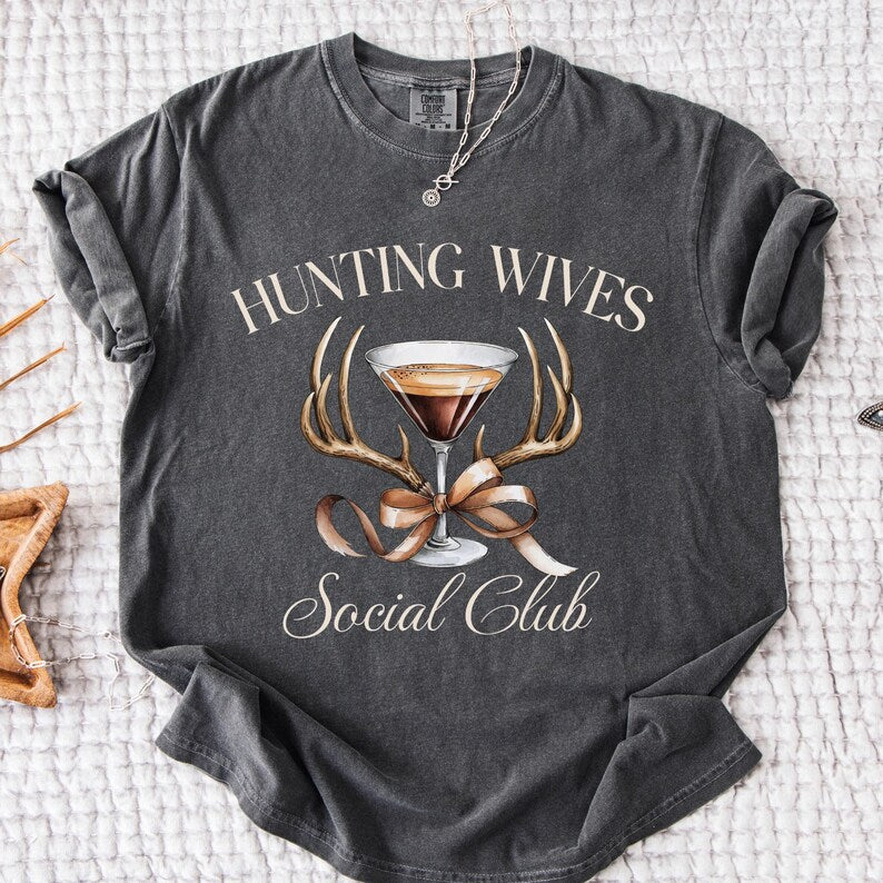 Hunting Wives Social Club Tee