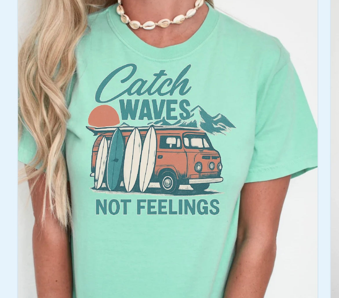 Catch Waves Tee