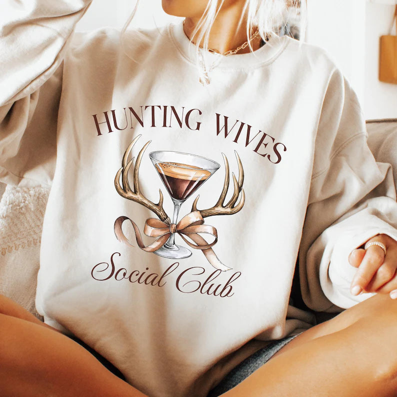 Hunting Wives Social Club Crewneck