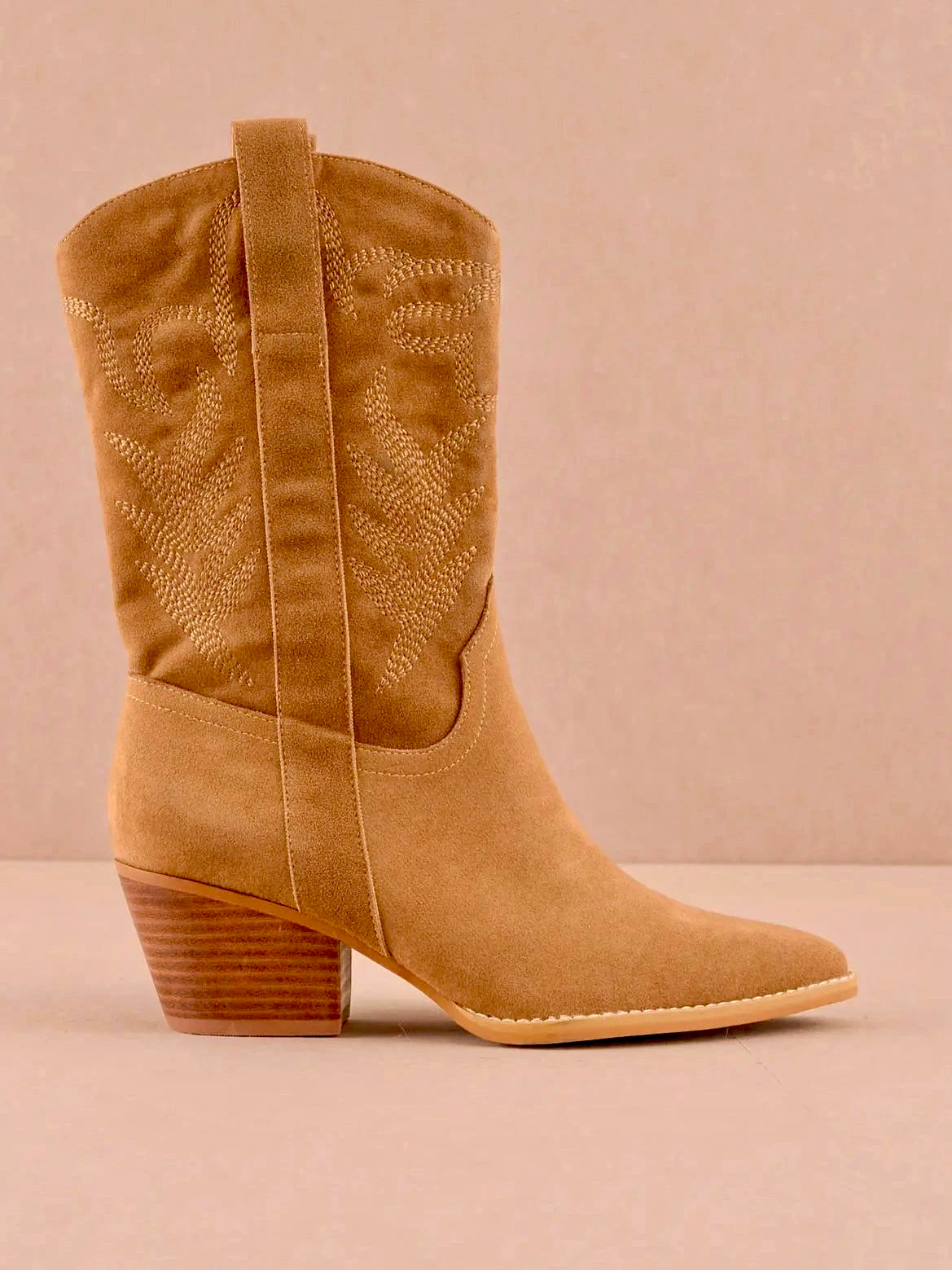 The Suede Cowboy Boot