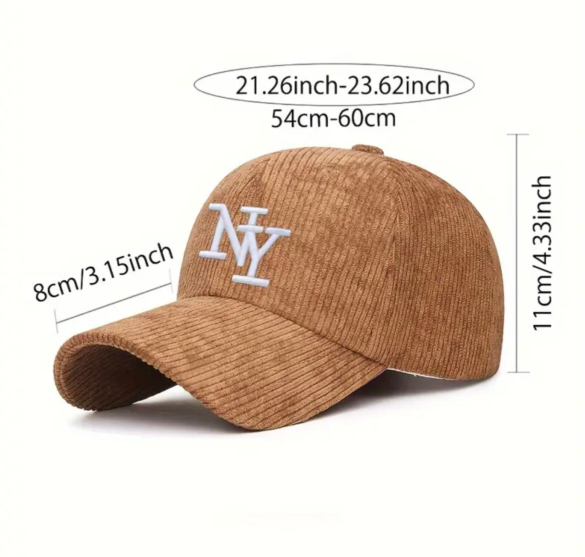 New York Corduroy Ball Cap