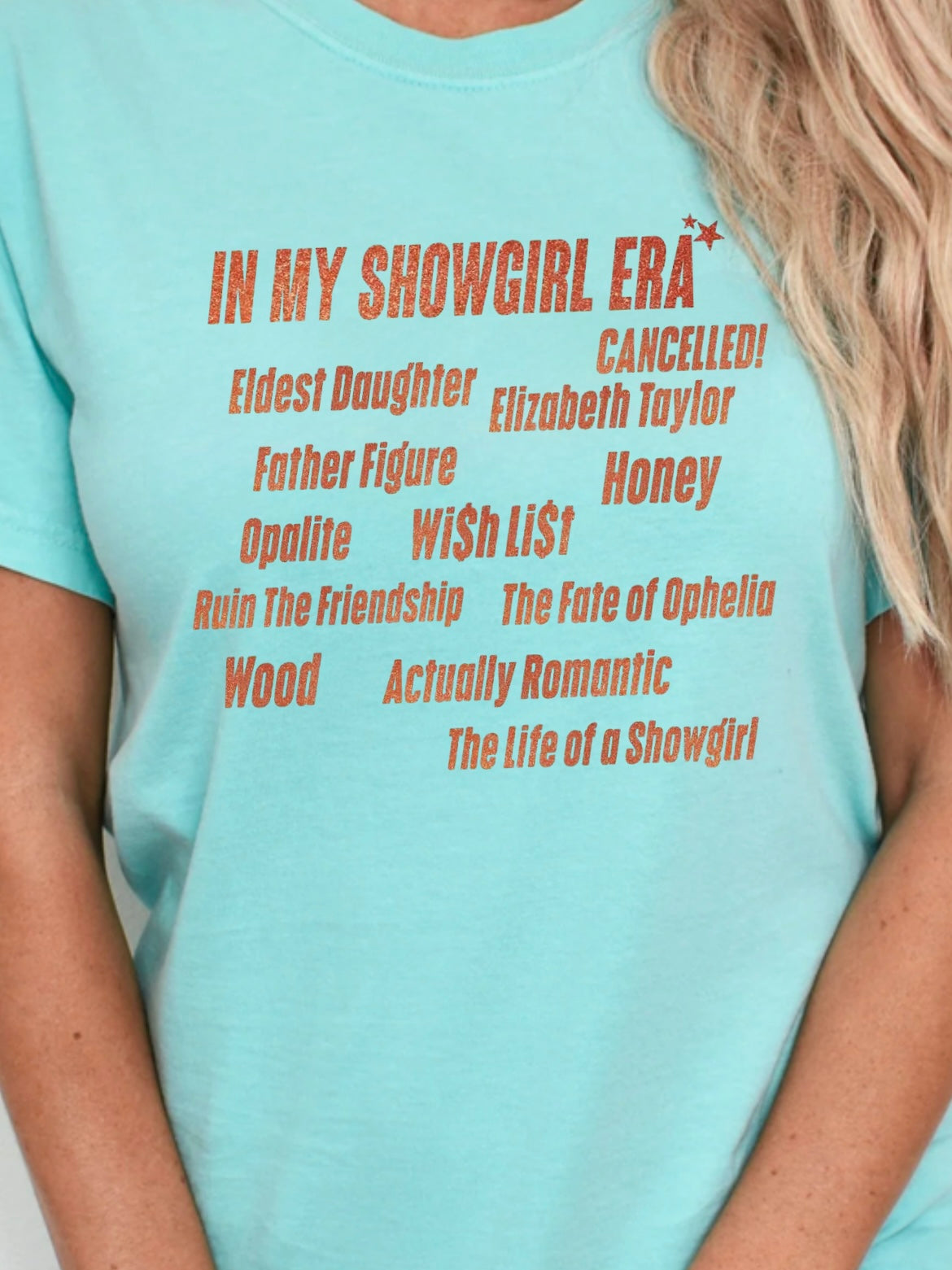 TS Showgirl Era Tee