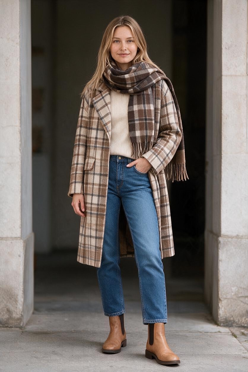 Plaid Scarf
