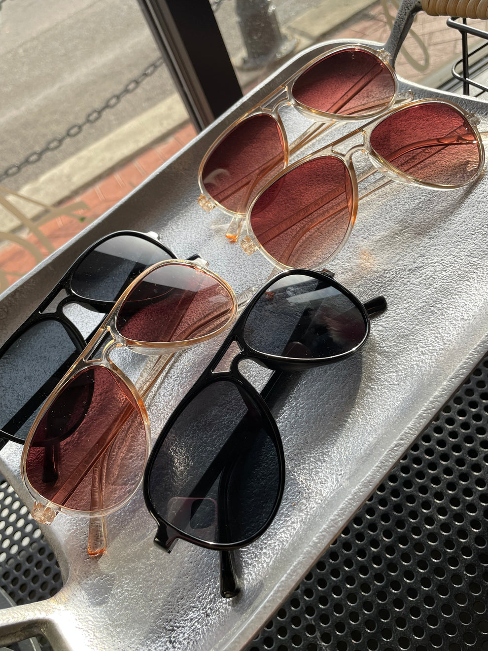 Restocking Soon! Aviator Sunglasses w/ Magnetic Case