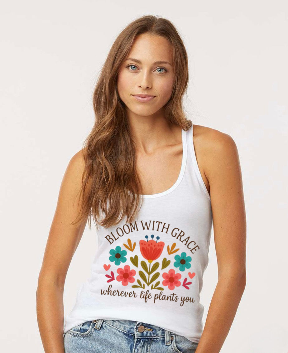 Bloom With Grace Tank Top