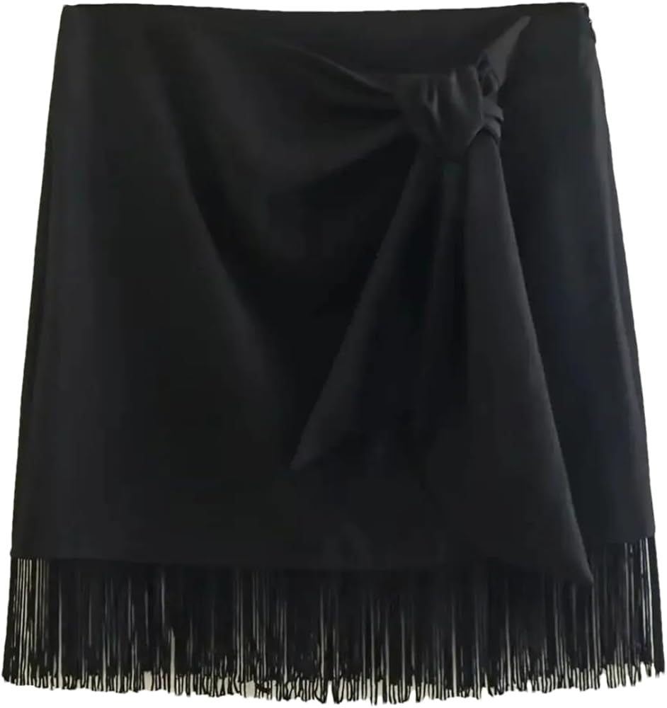 Tassel Mini Skirt Sz L. Fits M-L