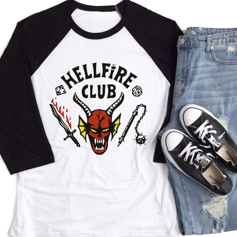 Hellfire Club Baseball Tee