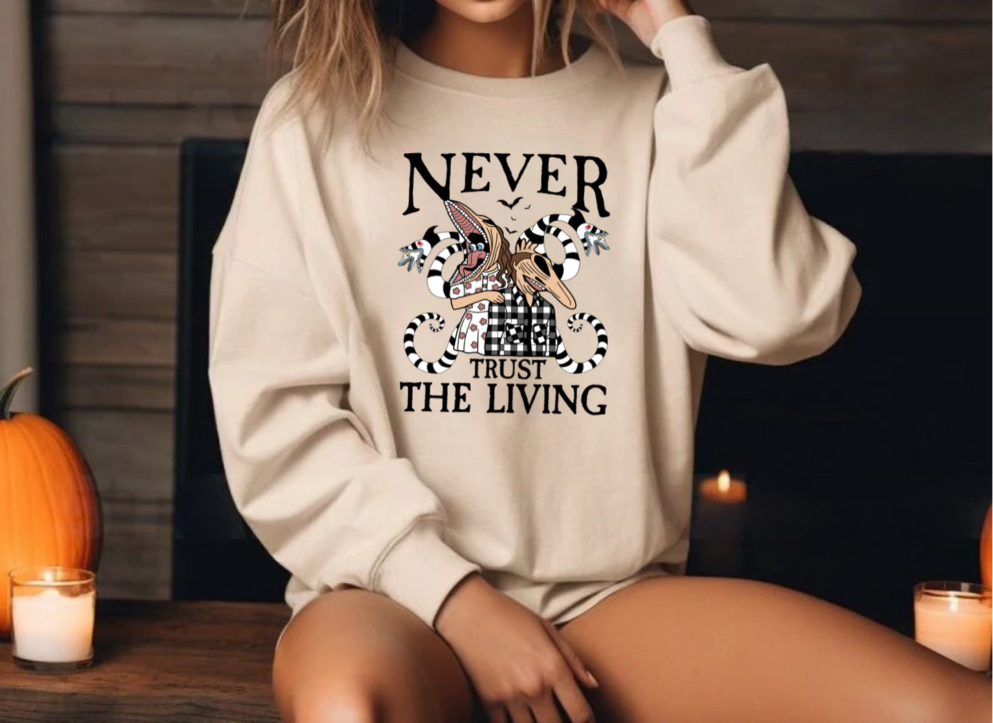 Never Trust The Living Crewneck