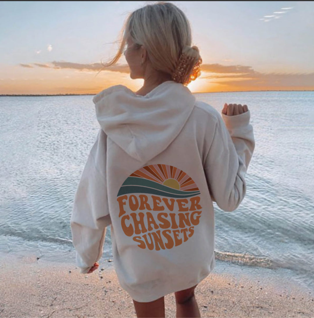 Forever Chasing Sunsets Hoodie