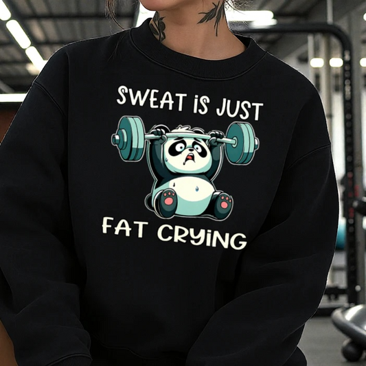 Fat Crying Crewneck
