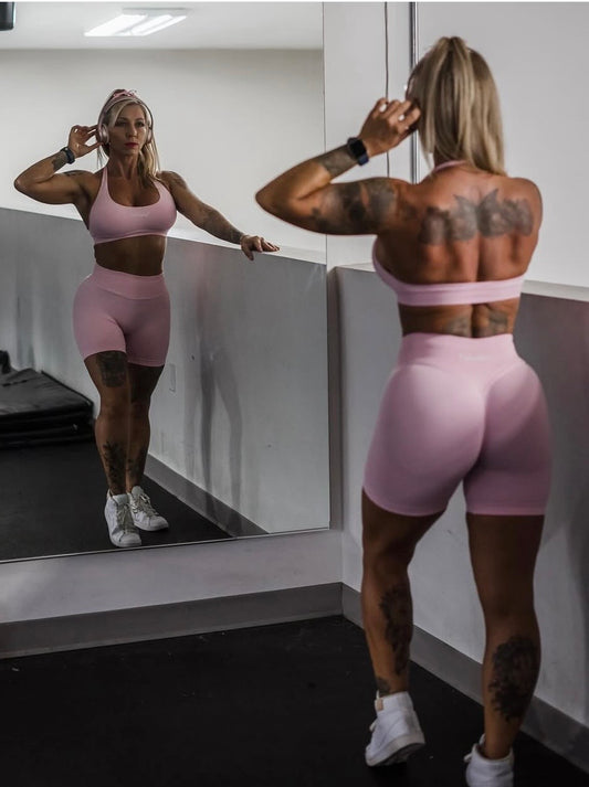 Relentless Halter Bra & Short Set