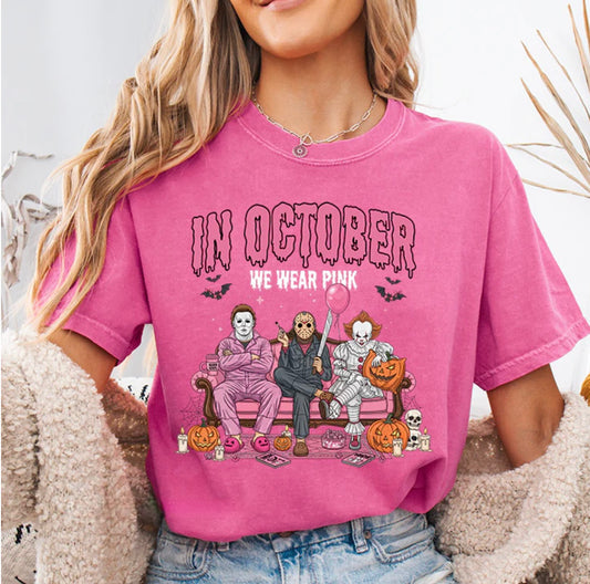 Halloween Pink Tee