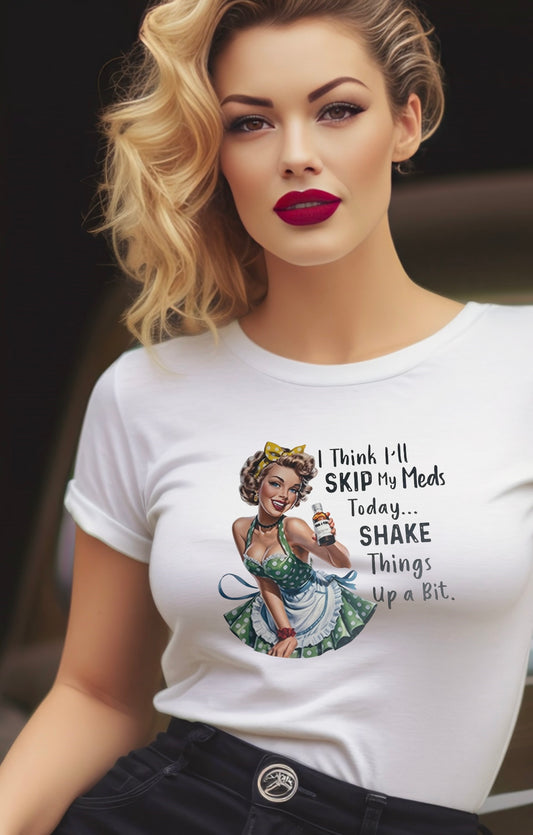Shake Things Up Pinup Tee