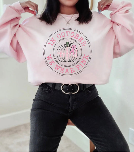 We Wear Pink Crewneck