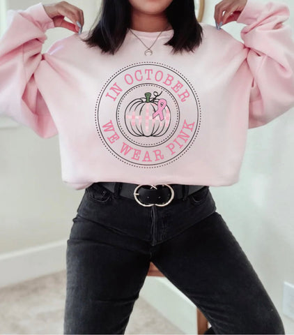 We Wear Pink Crewneck