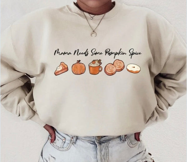 Mama Needs Some Spice Crewneck