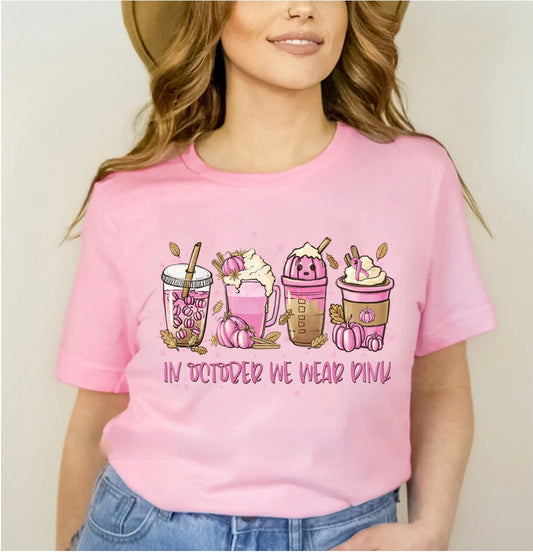In October We Wear Pink Tee