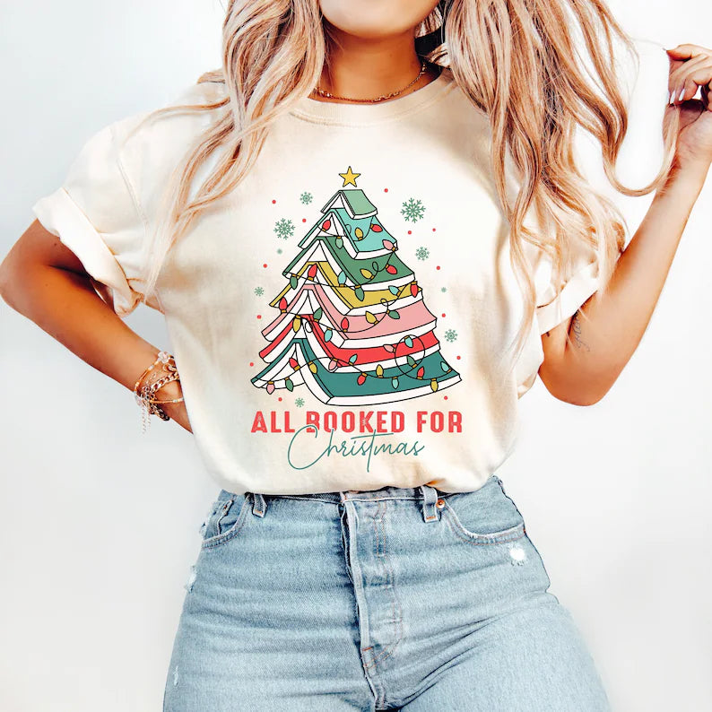 All Booked For Xmas Tee