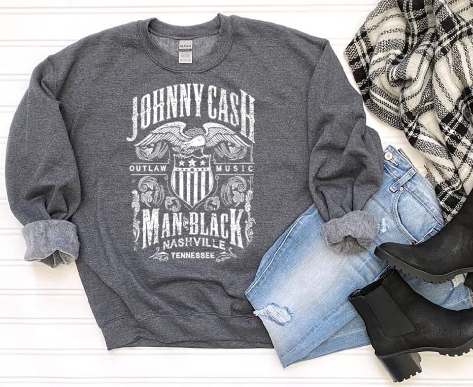 Johnny Cash Crewneck