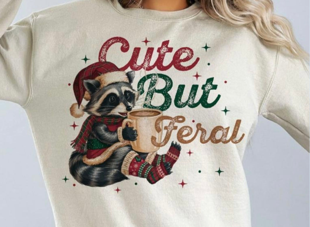 Cute But Feral Crewneck