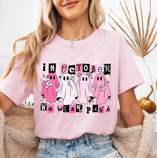 Pink Ghosts Tee