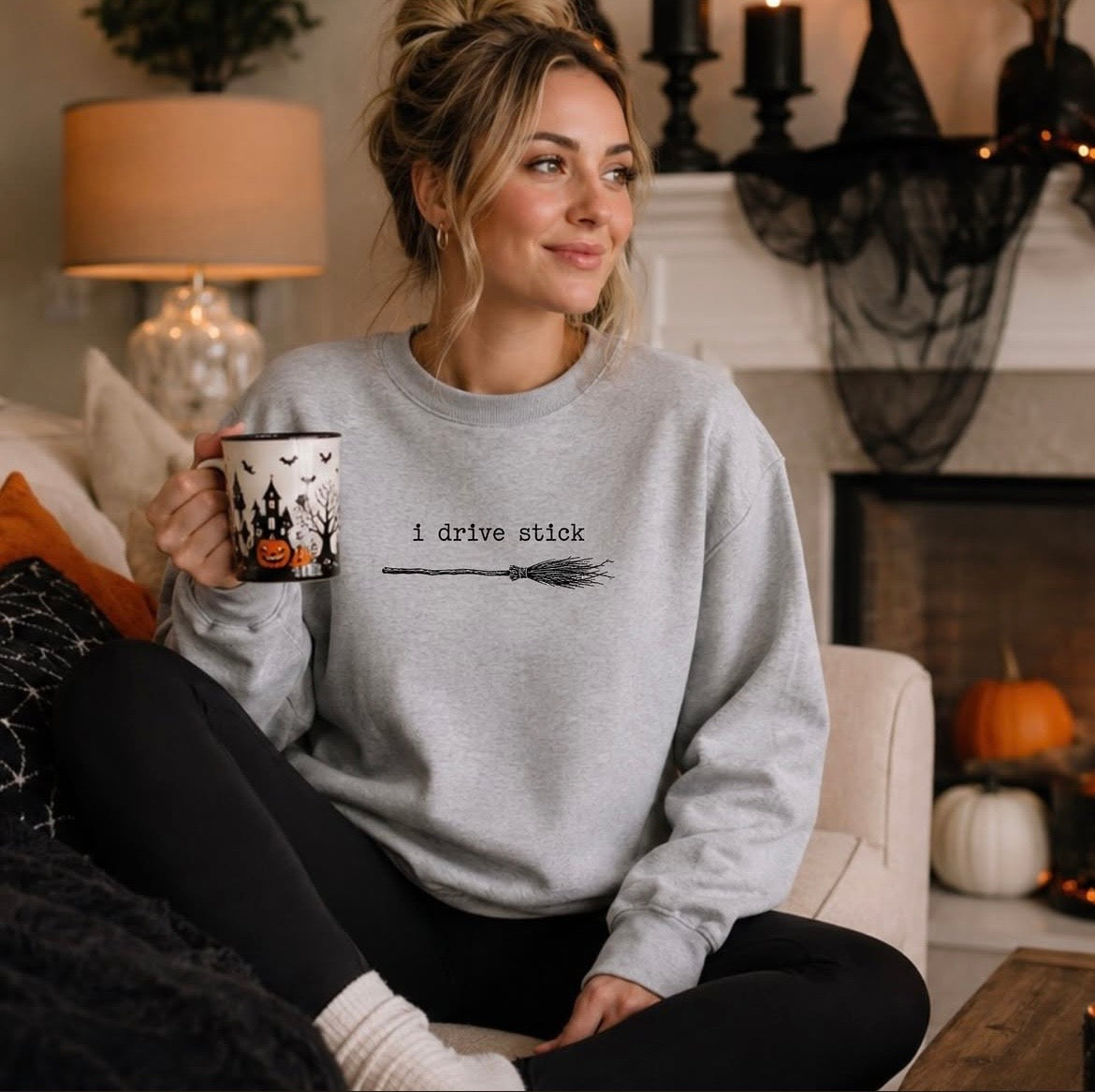 I Drive Stick Crewneck