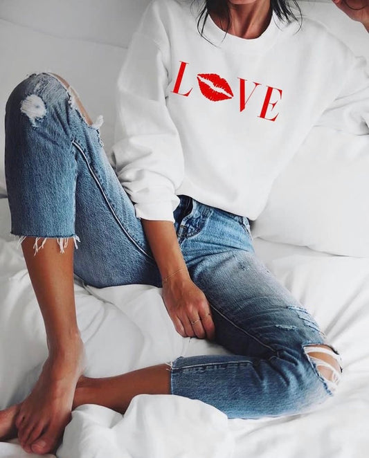L💋VE Crewneck