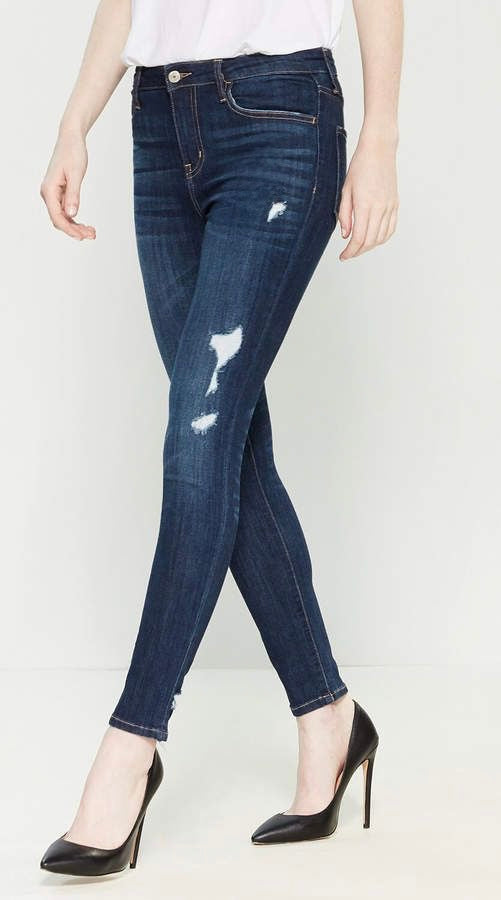 Kancan Distressed Skinny Jean Sz 5/26