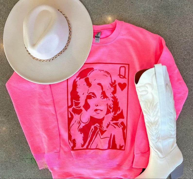Queen of Hearts Crewneck