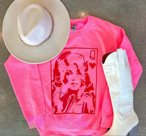 Queen of Hearts Crewneck