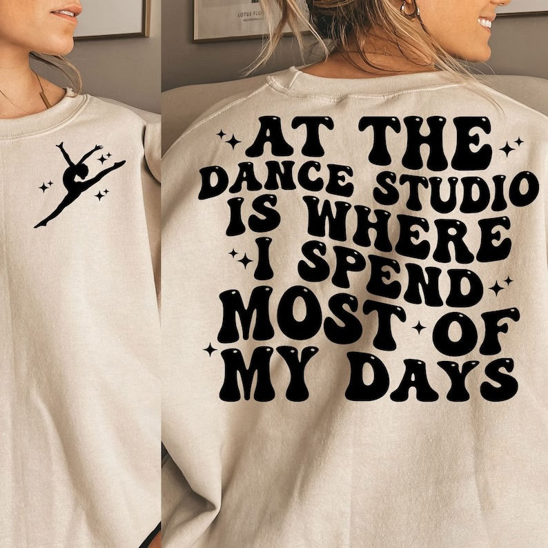 At The Dance Studio Crewneck