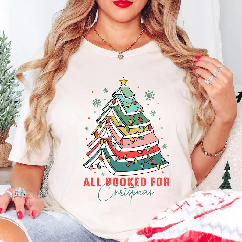 All Booked For Xmas Tee