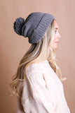 Chenille Pom Toque