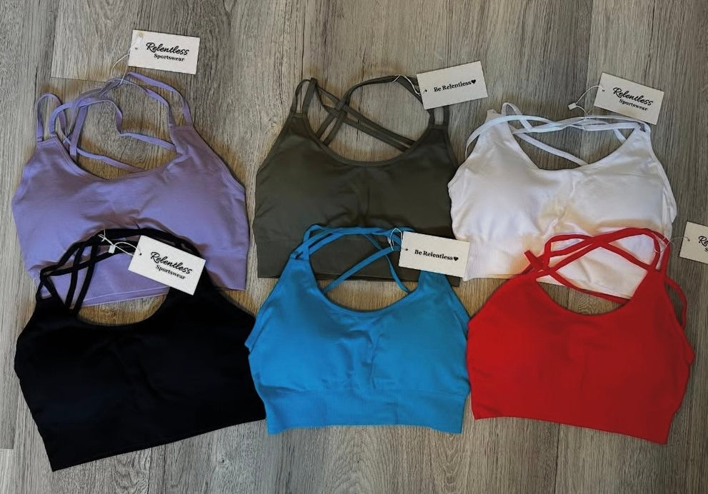 Relentless Backless Sports Bra