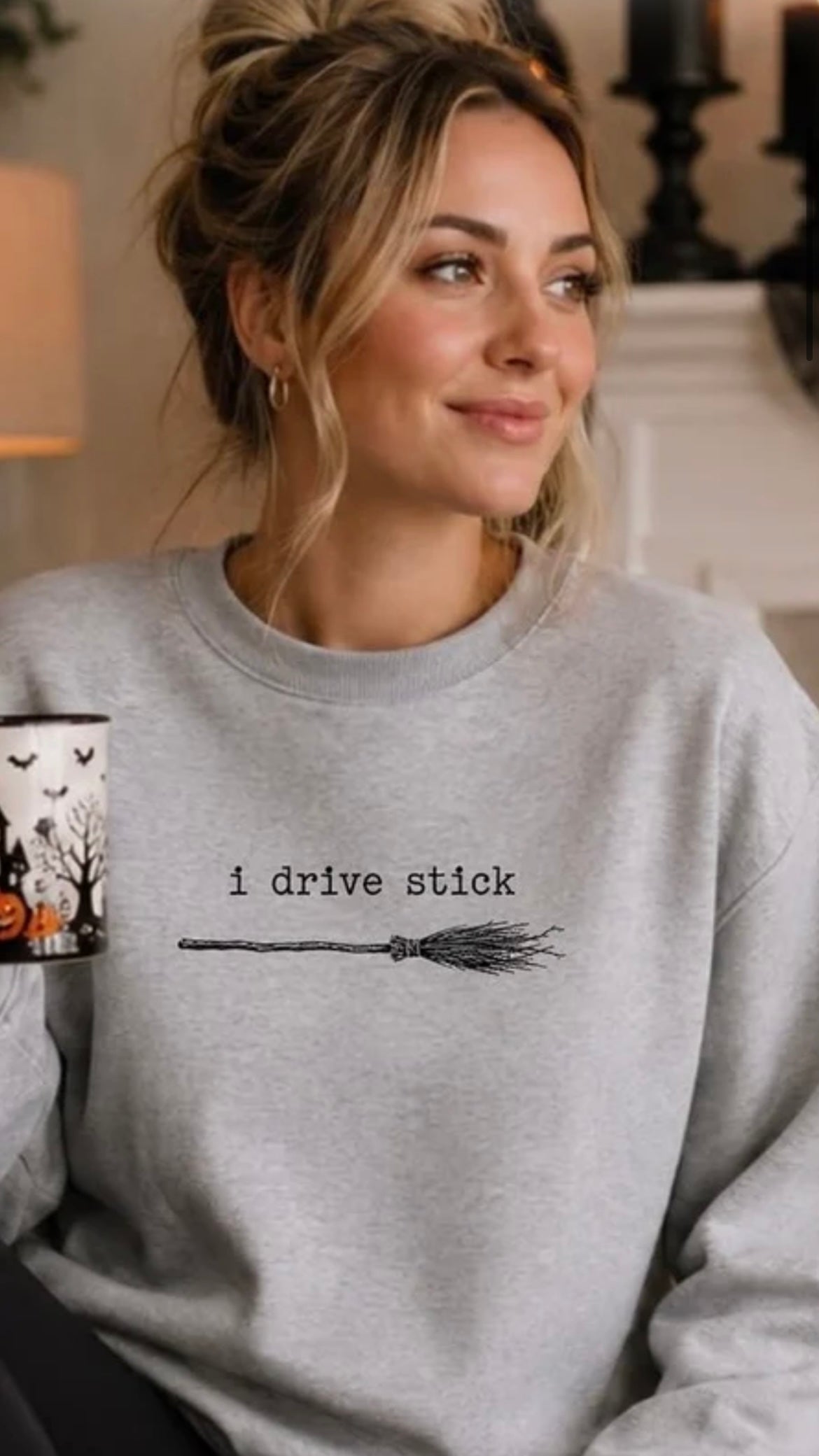 I Drive Stick Crewneck