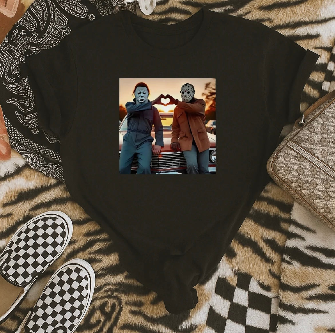 Halloween Sunset Tee