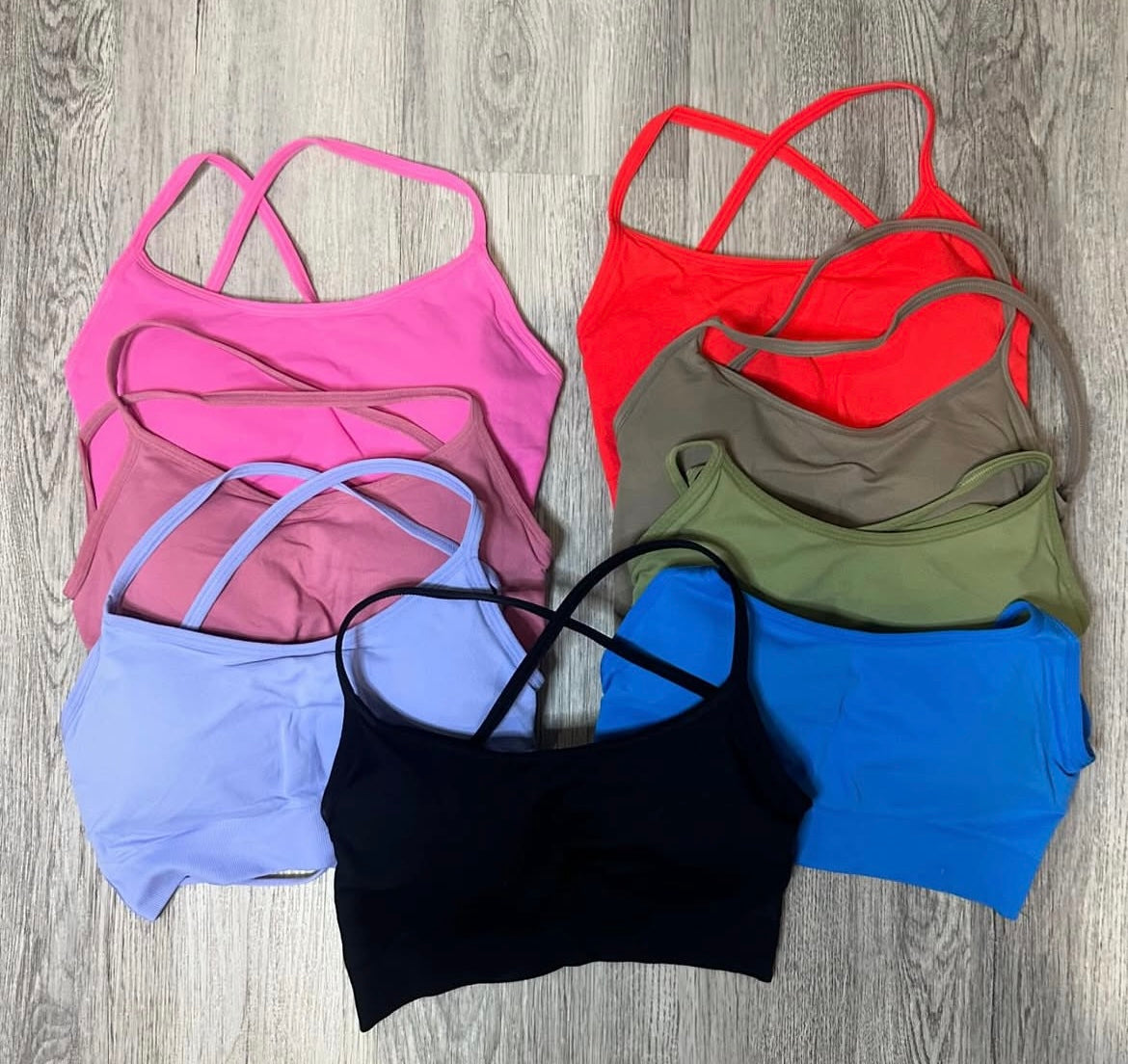 Relentless Criss Cross Sports Bra