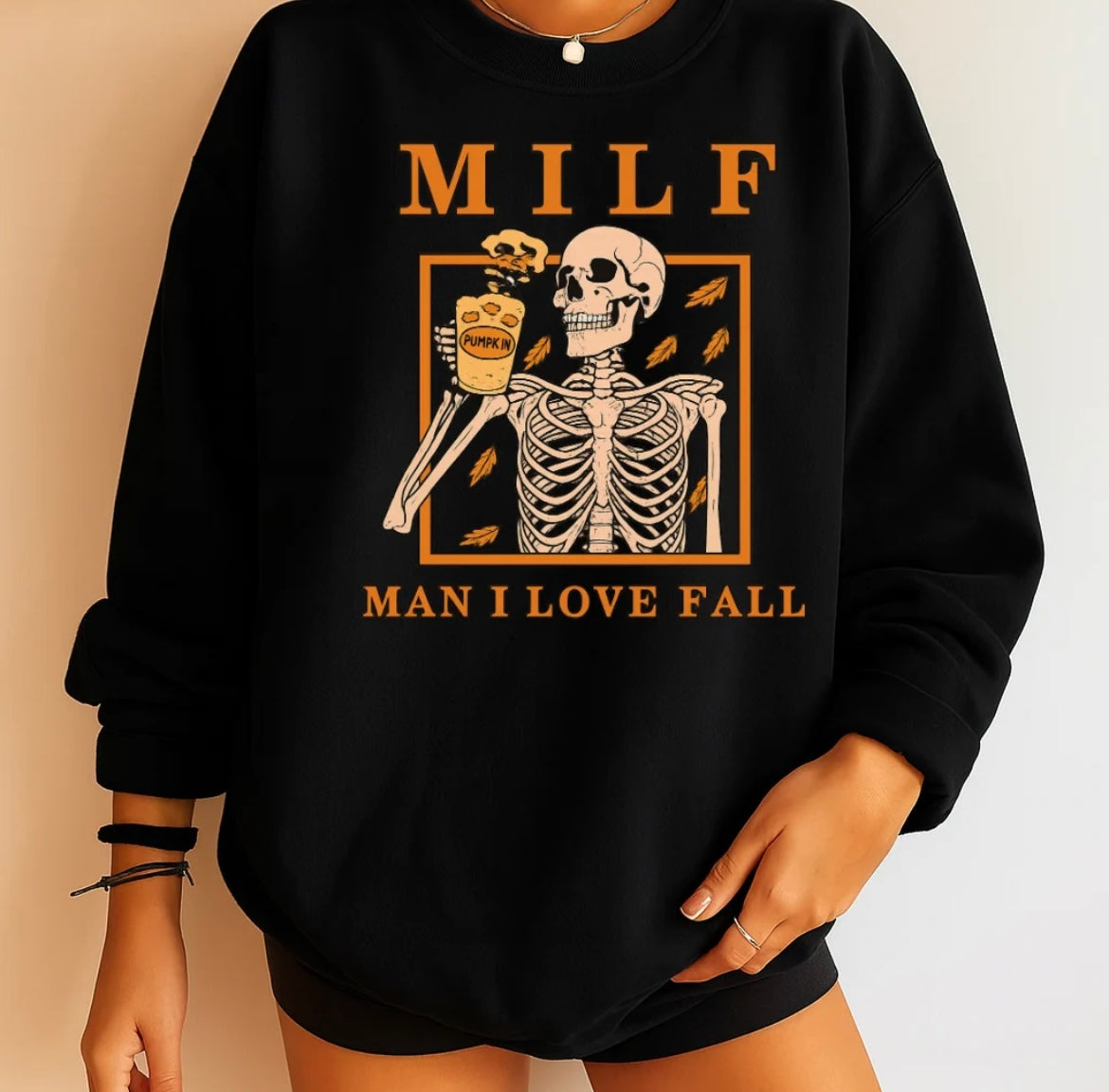 Man I Love Fall Crewneck