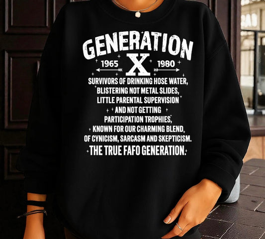 Gen X Crewneck