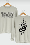PREORDER T.S. Trash Takes Itself Out Crewneck