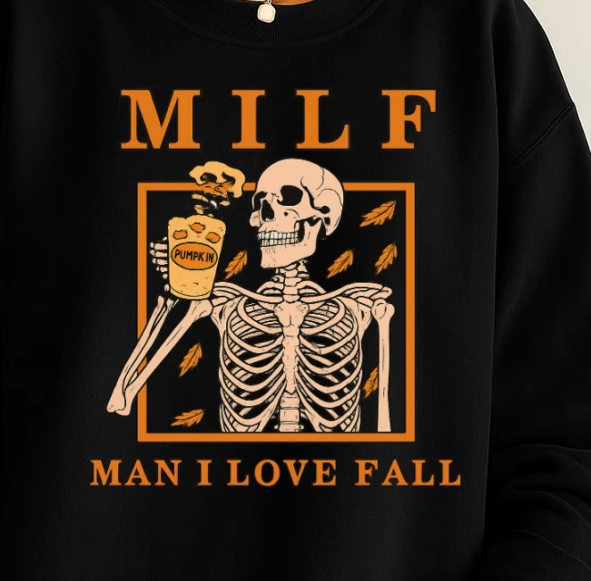 Man I Love Fall Crewneck