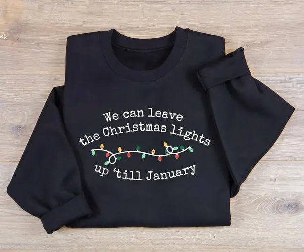 Taylor Christmas Lights Crewneck