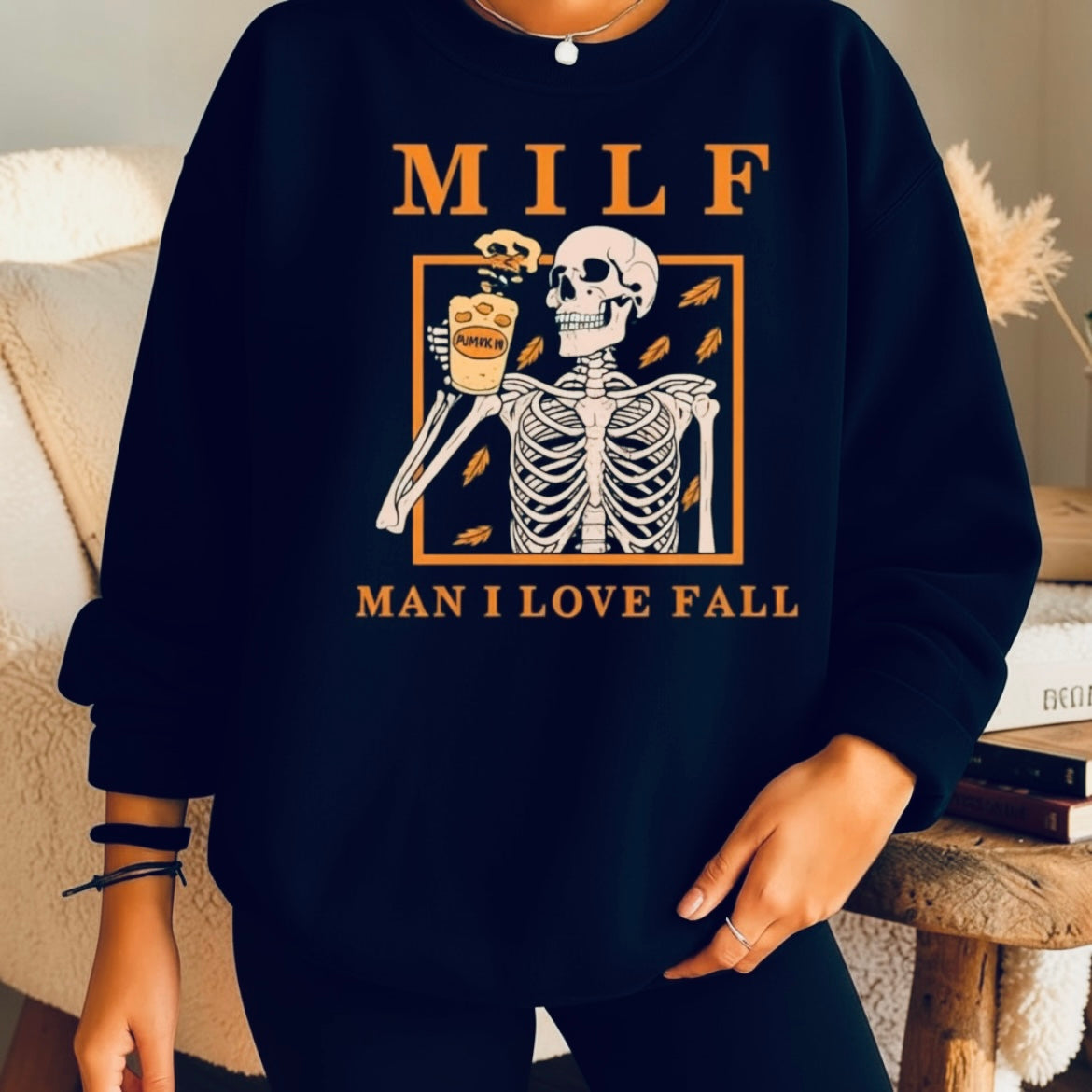 Man I Love Fall Crewneck