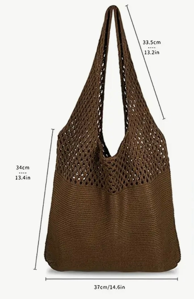 Knit Beach Bag
